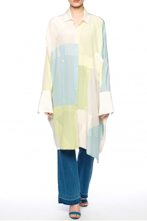 Raw-trimmed dress, zdjęcie 2 Raw-trimmed dress od Loewe